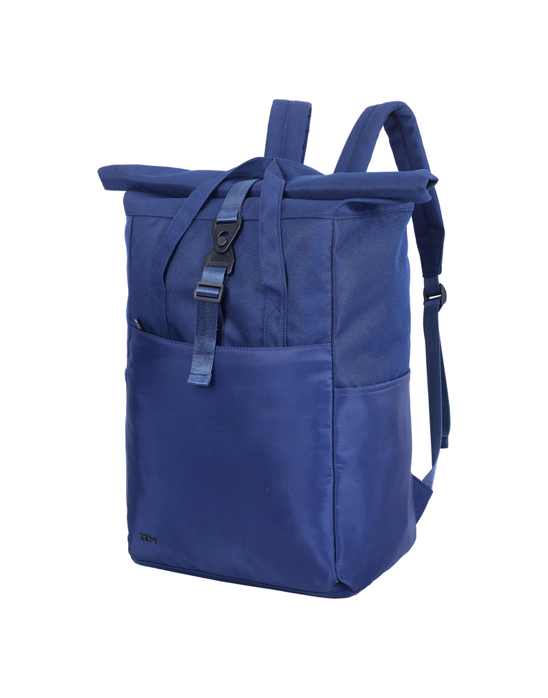 Shugon Ruby Roll-Top Laptop Backpack - Navy