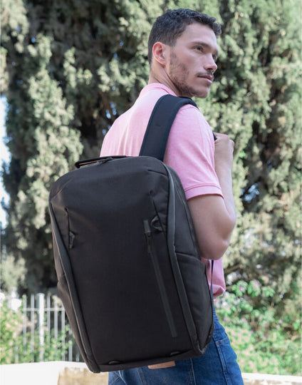 Shugon Kassel Executive Laptop Backpack - Black