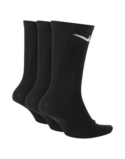Nike Golf Everyday Lightweight Crew Socks (3 Pairs) - Black