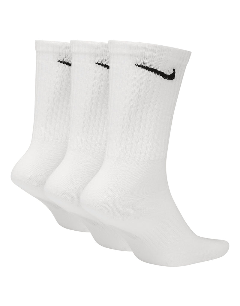 Nike Golf Everyday Lightweight Crew Socks (3 Pairs) - White