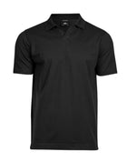 Tee Jays Men&#39;s Luxury Stretch V-Neck Polo