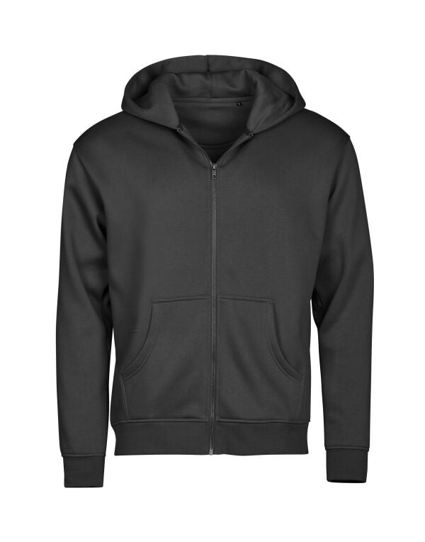 Tee Jays Unlabeled Hooded Full Zip Sweatshirt