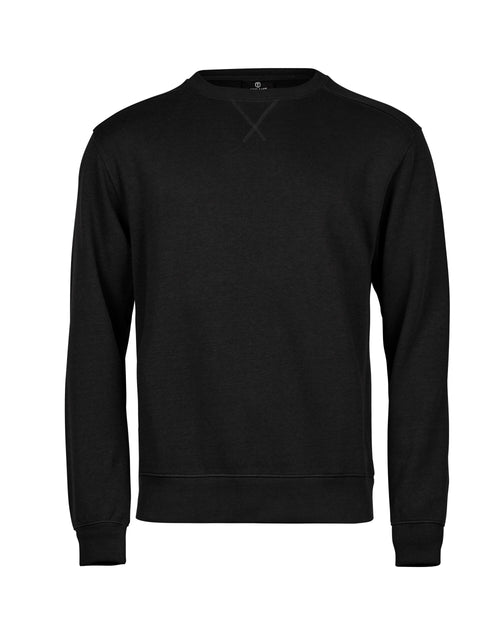 Tee Jays Ribbed Interlock Crewneck