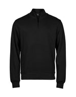 Tee Jays Ribbed Interlock Half Zip - thumbnail 2