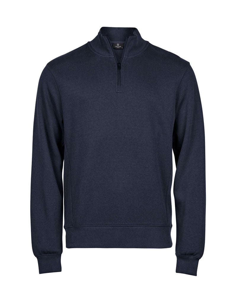 Tee Jays Ribbed Interlock Half Zip