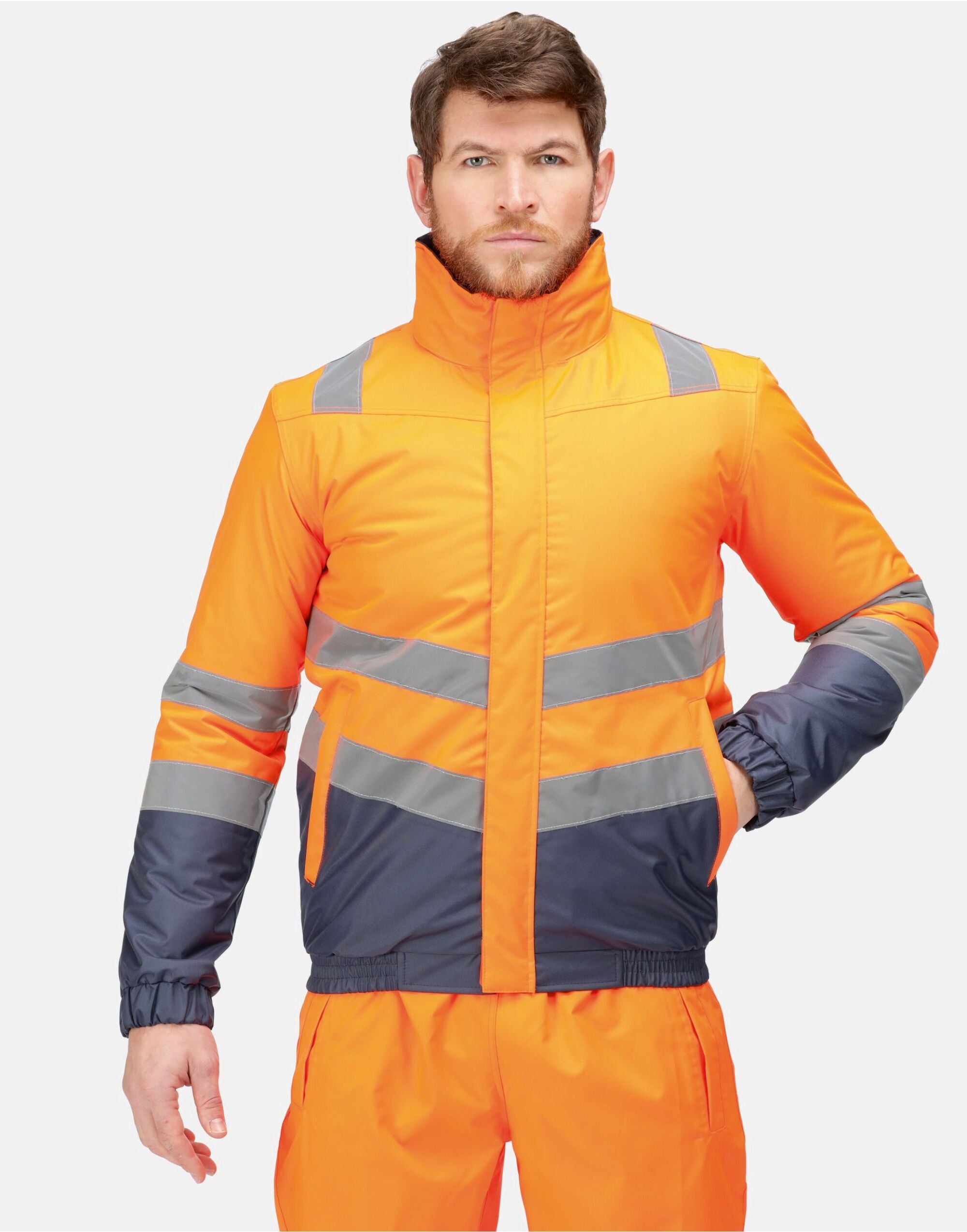 Regatta Pro Hi Vis Bomber Jacket