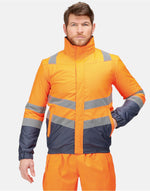 Regatta Pro Hi Vis Bomber Jacket - thumbnail 4