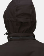 Regatta Professional TRA701 Venturer 3 Layer Hooded Softshell - Black/Black