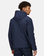 Regatta Professional TRA701 Venturer 3 Layer Hooded Softshell - Navy/Navy