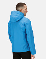 Regatta Professional TRA701 Venturer 3 Layer Hooded Softshell - French Blue / Navy