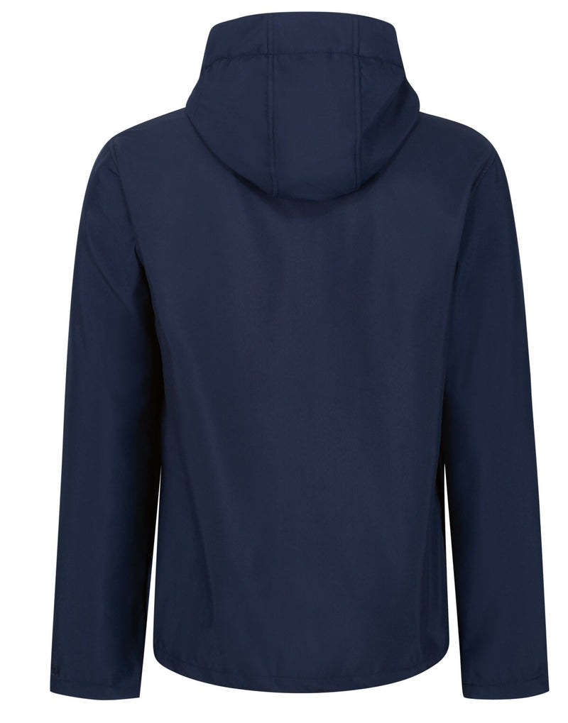 Regatta Professional TRA701 Venturer 3 Layer Hooded Softshell - Navy/ French Blue