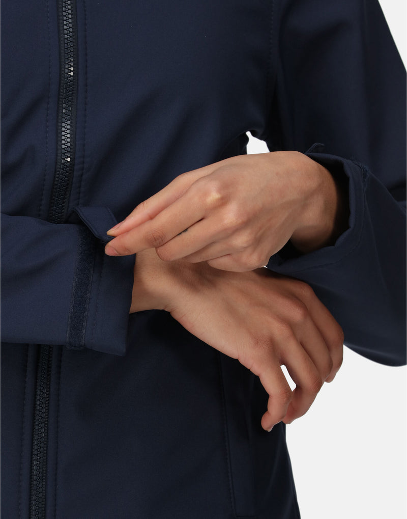 Regatta Professional TRA702 Women'S Venturer Hooded Softshell - Navy/Navy