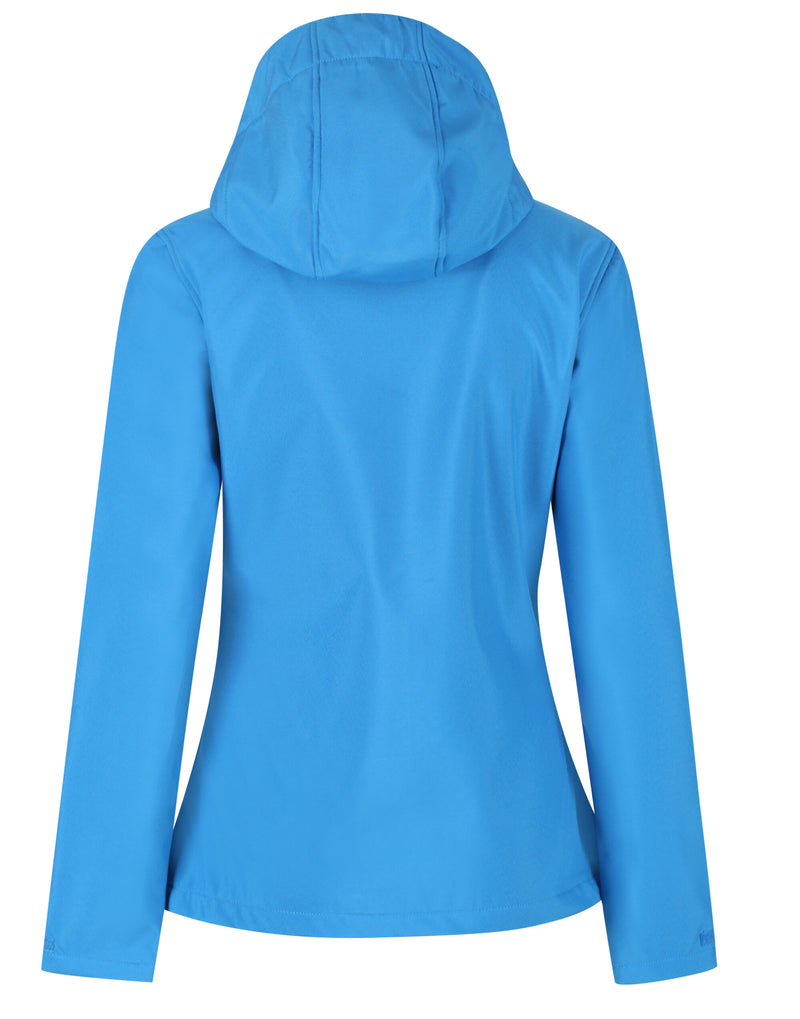 Regatta Professional TRA702 Women'S Venturer Hooded Softshell - French Blue / Navy