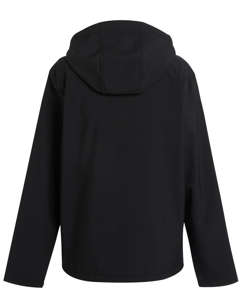 Regatta Professional TRA705 Navigate 2-Layer Hooded Softshell Jacket - Black/Classic Red