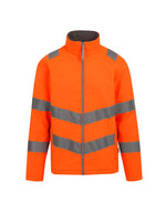 Regatta High Visibility Hi-Vis Pro Contract Ablaze 2 Layer Softshell Jacket (Class 3) - thumbnail 8
