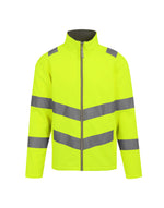 Regatta High Visibility Hi-Vis Pro Contract Ablaze 2 Layer Softshell Jacket (Class 3) - thumbnail 2