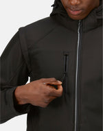 Regatta Men's Erasmus 4-In-1 Softshell Jacket - thumbnail 3