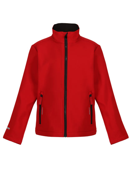 Regatta Junior Ablaze 2 Layer Softshell - Classic Red/Black