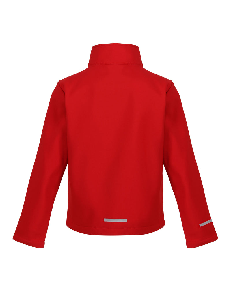 Regatta Junior Ablaze 2 Layer Softshell - Classic Red/Black