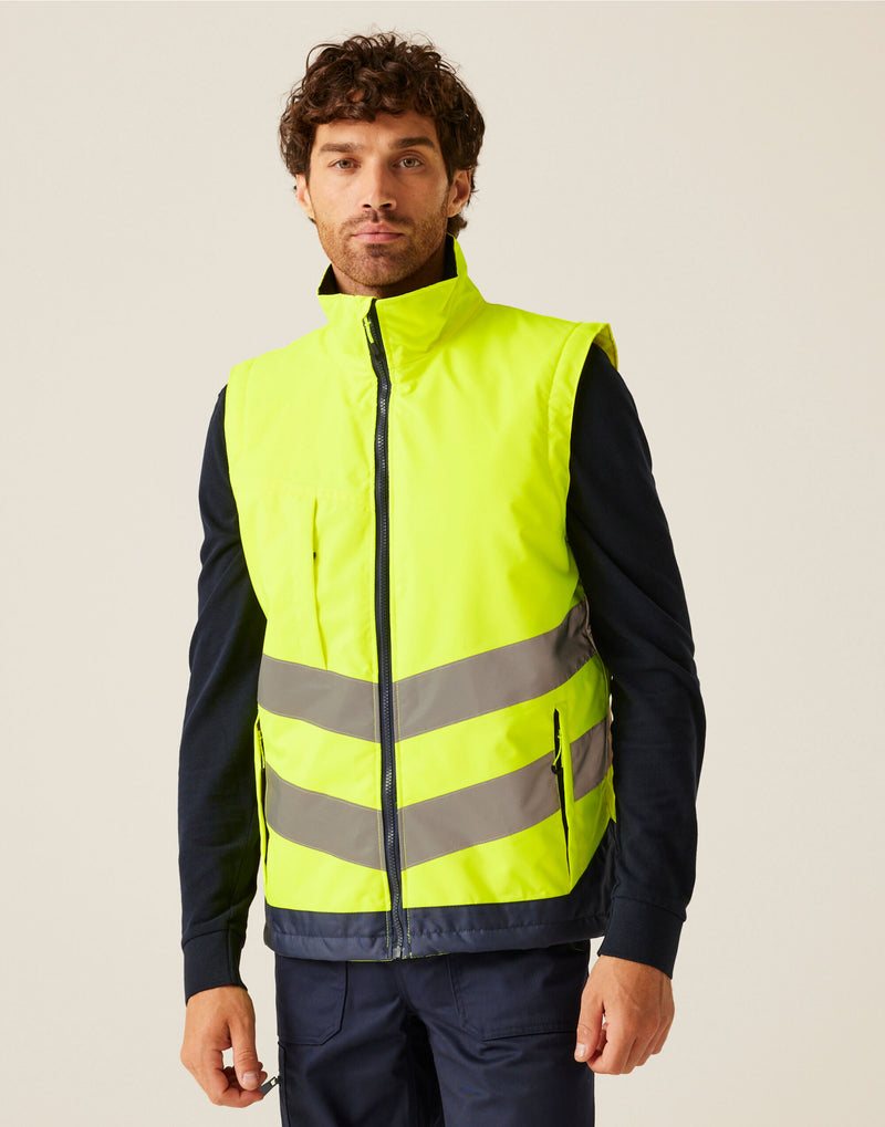 Regatta High Visibility Pro Two Tone Insulated Bodywarmer