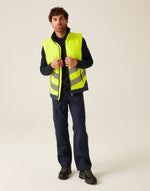 Regatta High Visibility Pro Two Tone Insulated Bodywarmer - thumbnail 7