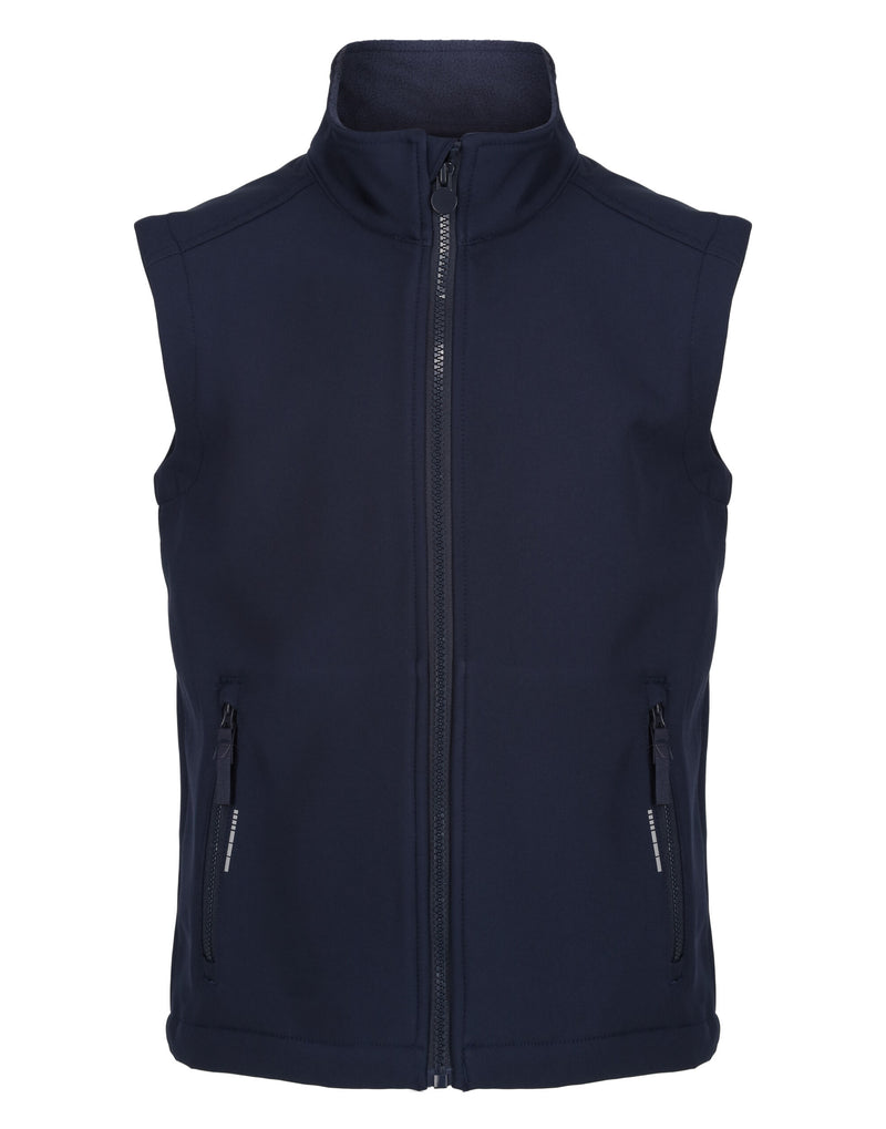 Regatta Junior Ablaze Softshell Bodywarmer - Navy/Navy