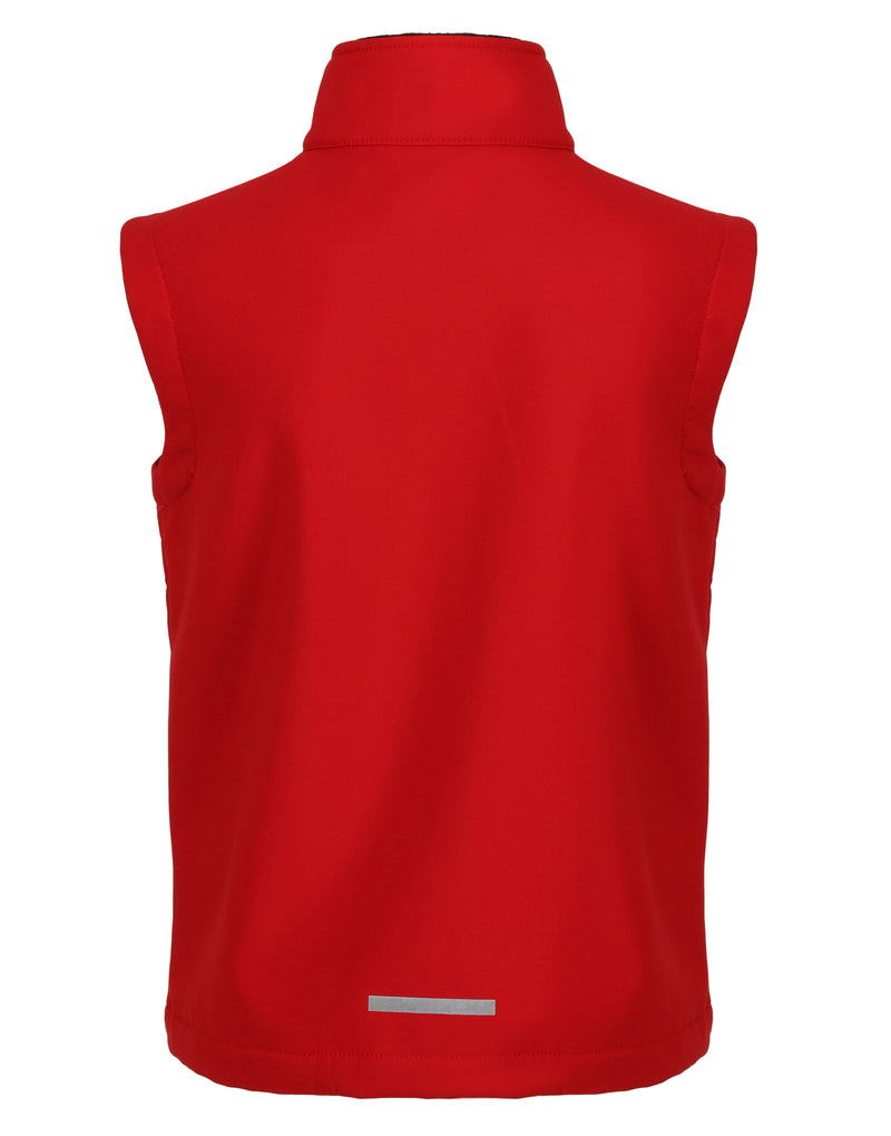 Regatta Junior Ablaze Softshell Bodywarmer - Classic Red/Black