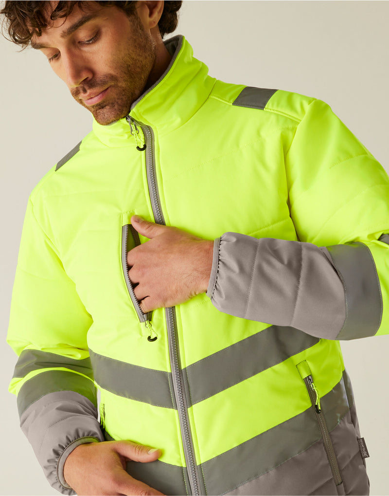 Regatta High Visibility Hi-Vis Two-Tone Thermal Jacket