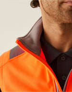 Regatta High Visibility Hi-Vis Pro Contract Ablaze Softshell Bodywarmer