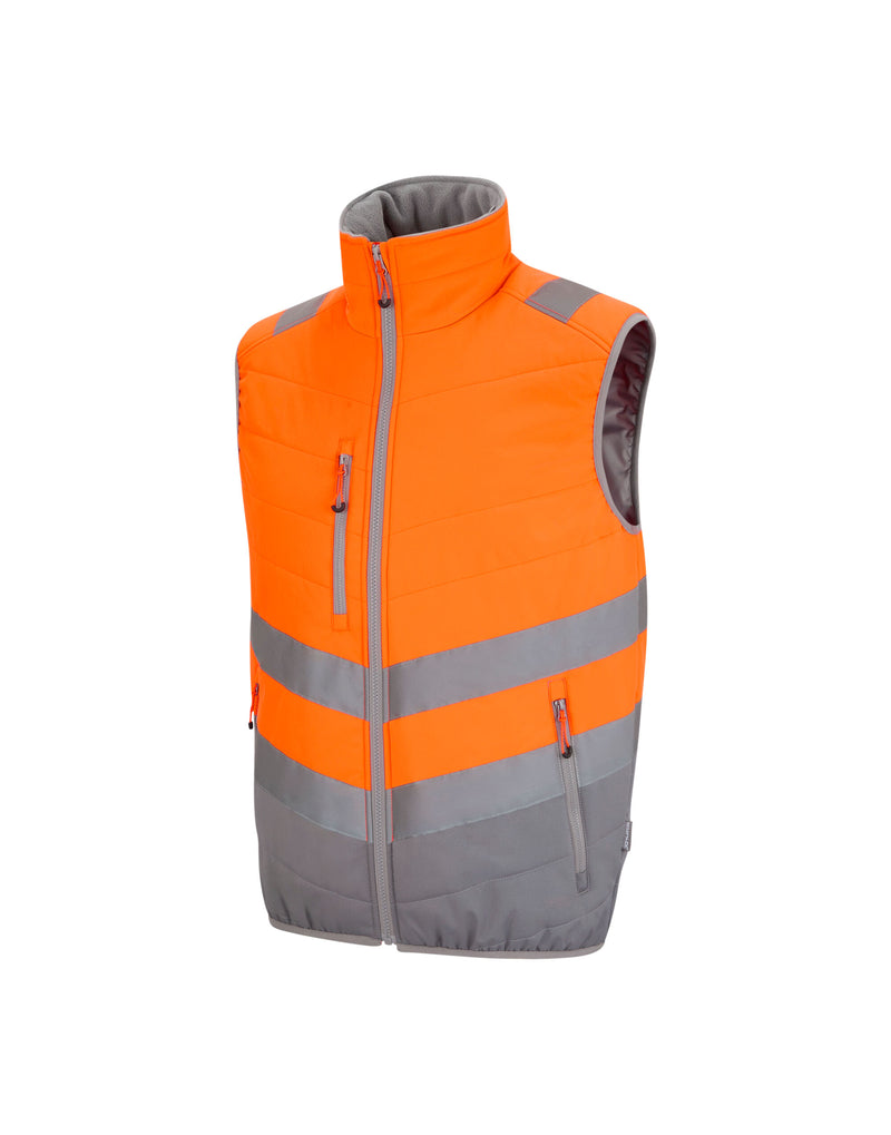 Regatta High Visibility TRB202 Hi-Vis Two-Tone Thermal Bodywarmer - Hi Vis Orange