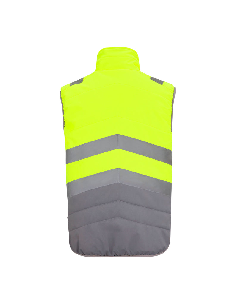 Regatta High Visibility TRB202 Hi-Vis Two-Tone Thermal Bodywarmer - Hi-Vis Yellow