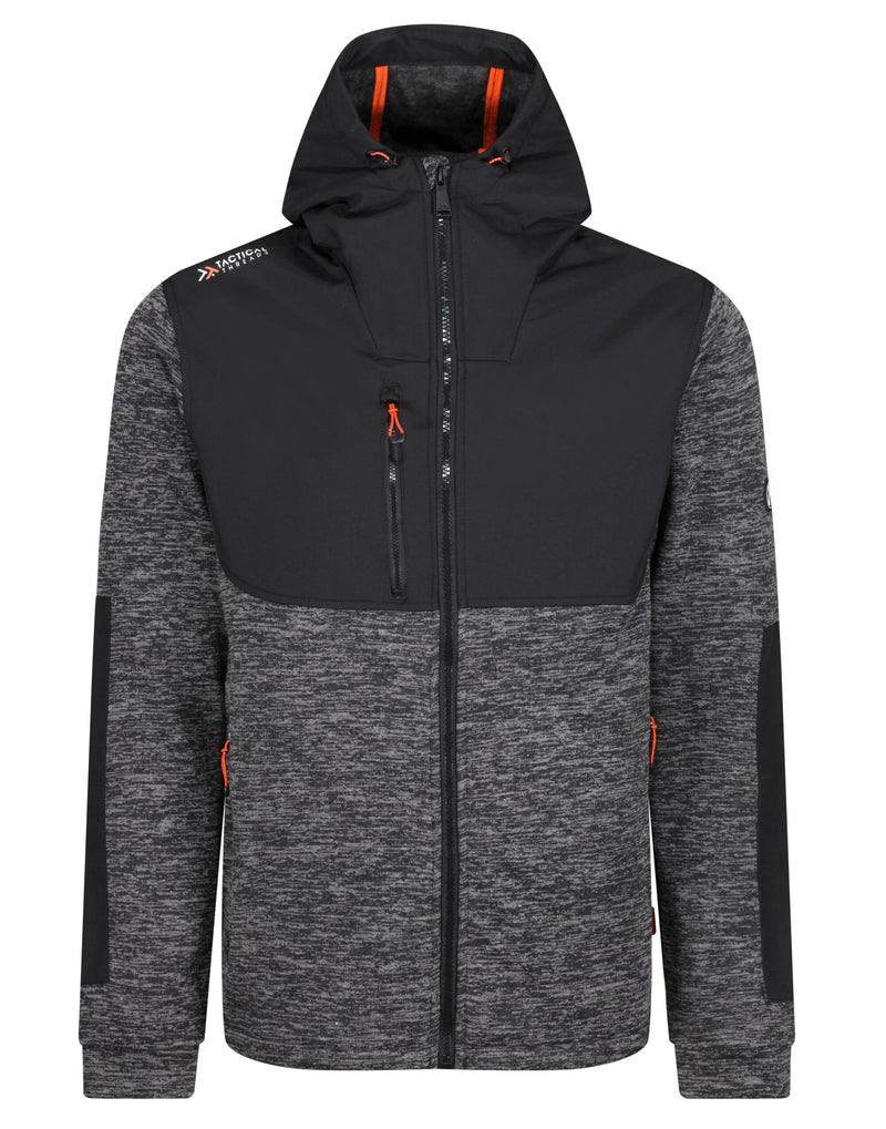 Regatta Professional TRF624 Tactical Heist Hybrid Jacket - Ash Marl/ Black