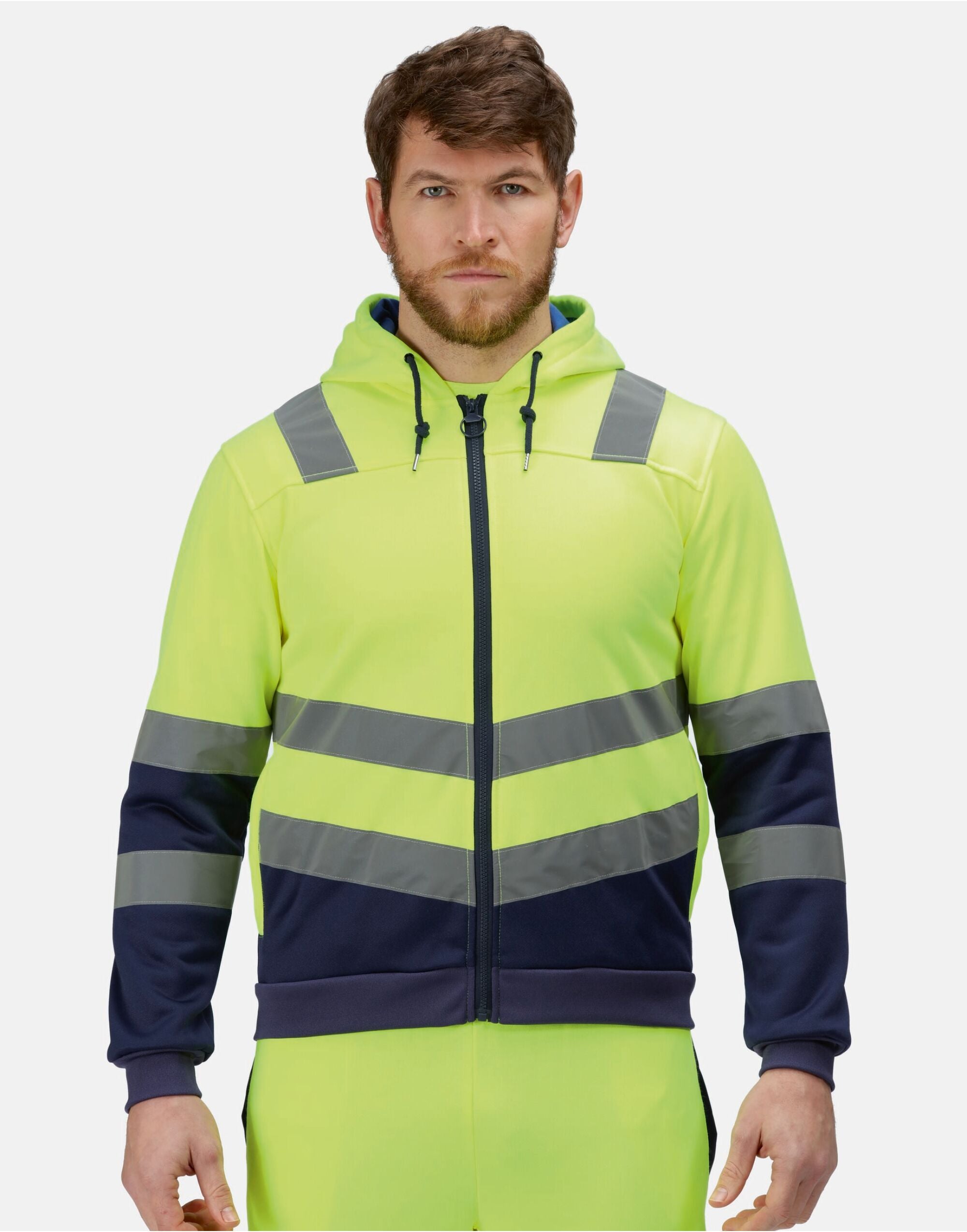 Regatta Pro Hi Vis Full Zip Hoodie