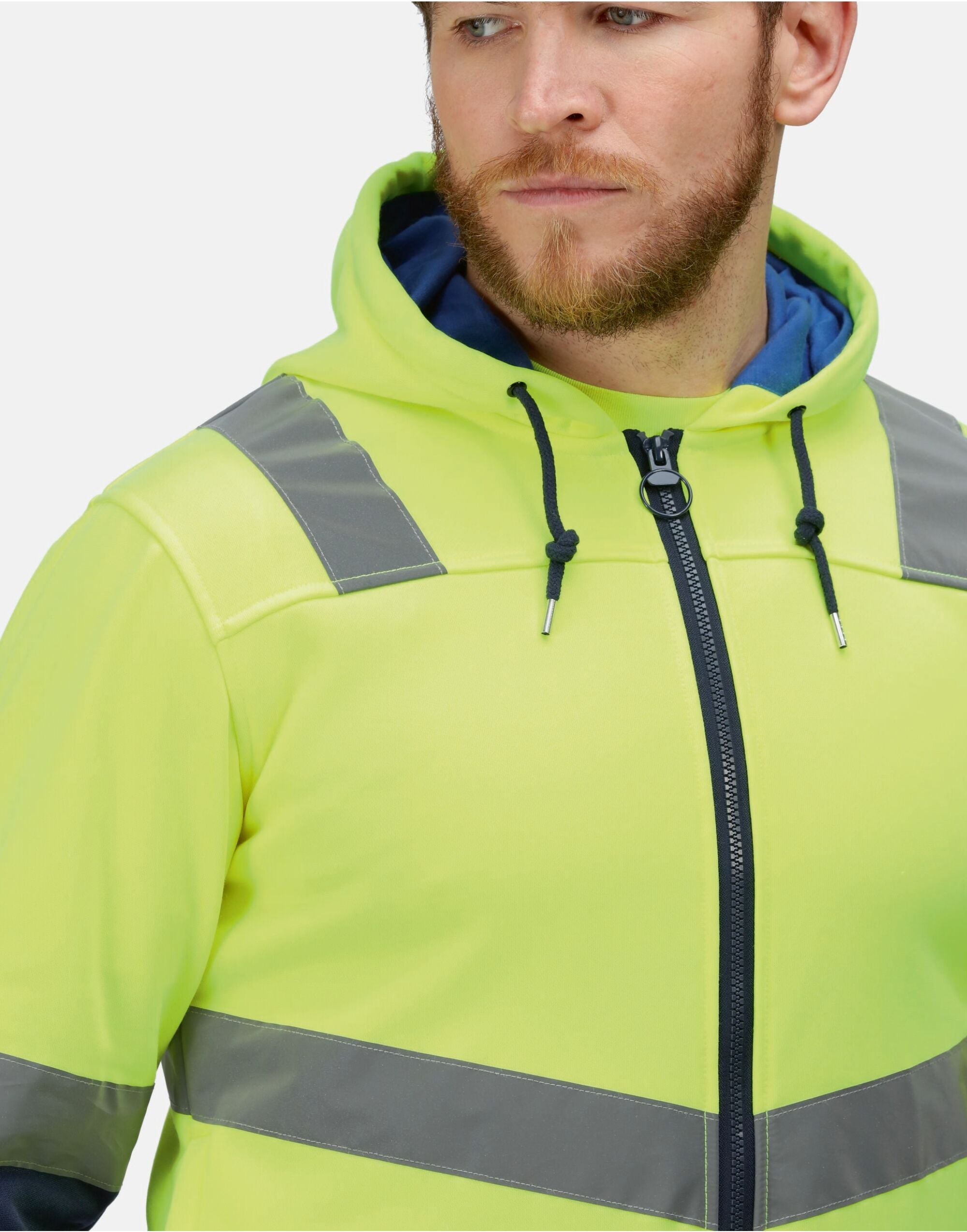 Regatta Pro Hi Vis Full Zip Hoodie