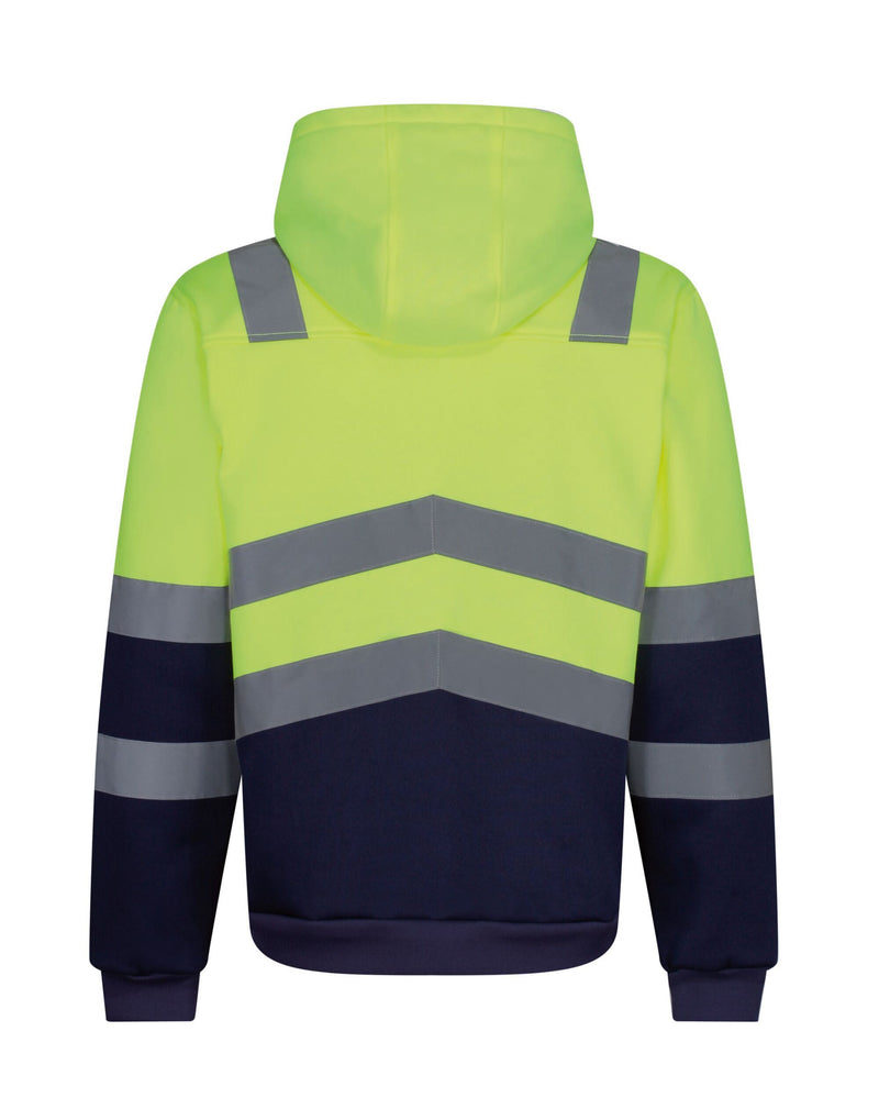 Regatta Pro Hi Vis Full Zip Hoodie