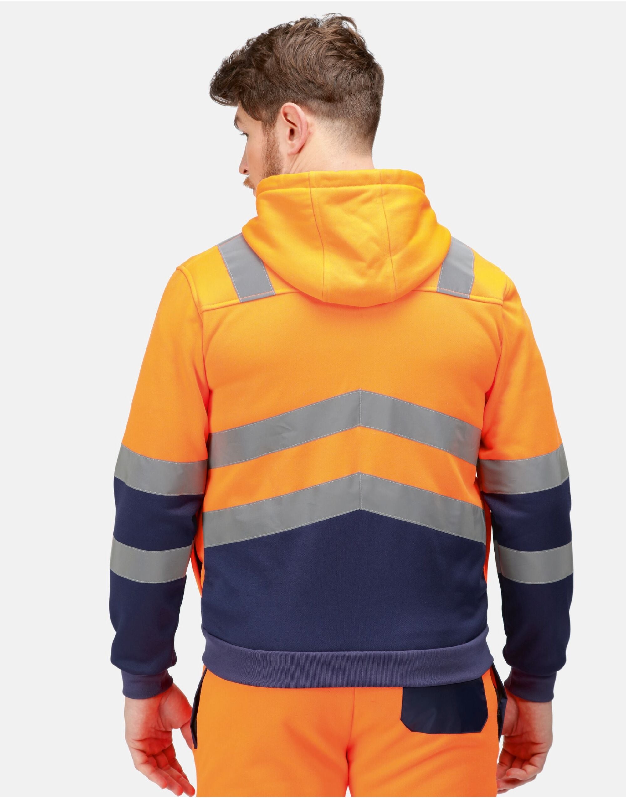 Regatta Pro Hi Vis Full Zip Hoodie