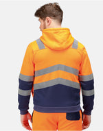 Regatta Pro Hi Vis Full Zip Hoodie - thumbnail 5