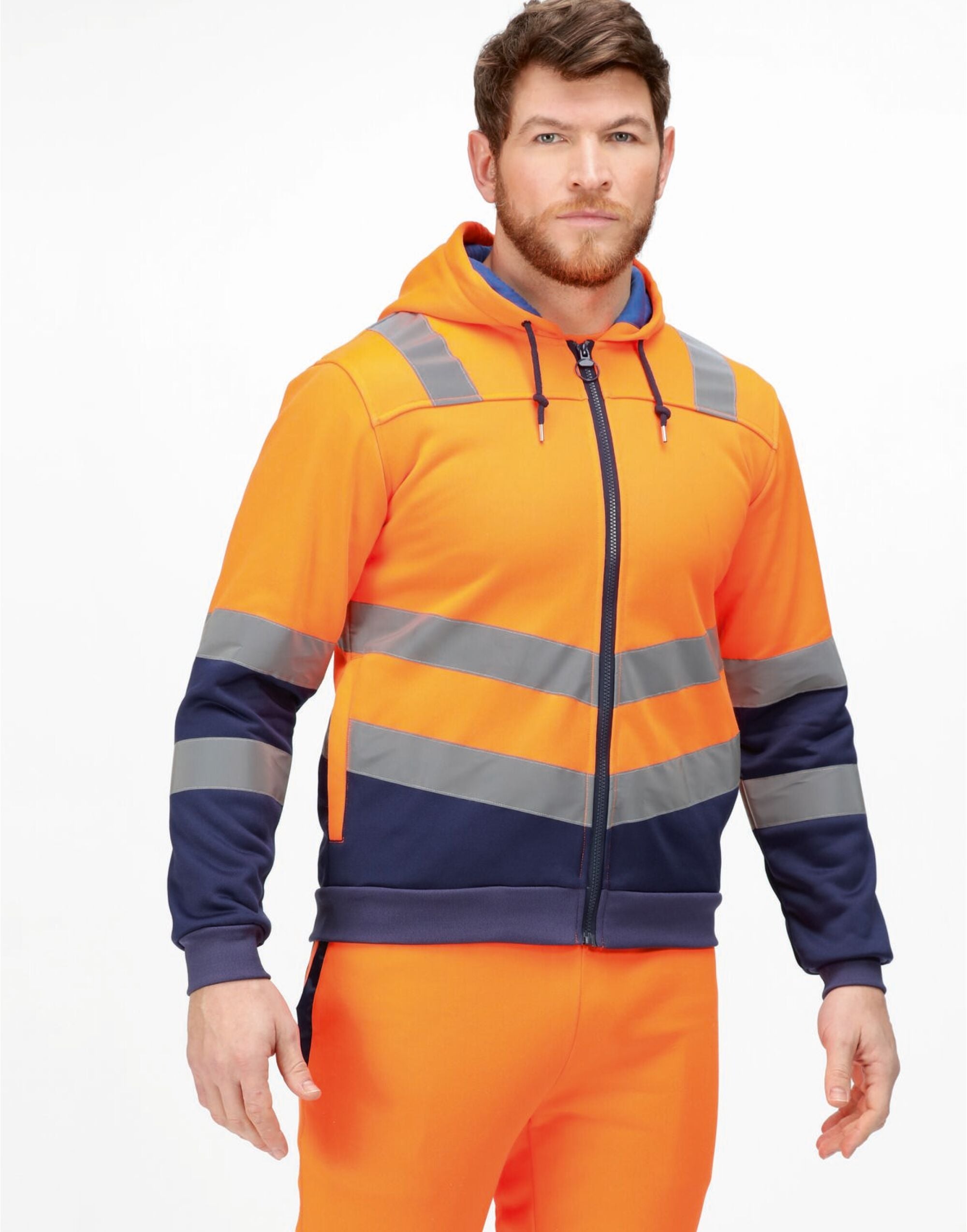 Regatta Pro Hi Vis Full Zip Hoodie