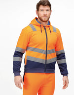 Regatta Pro Hi Vis Full Zip Hoodie - thumbnail 6