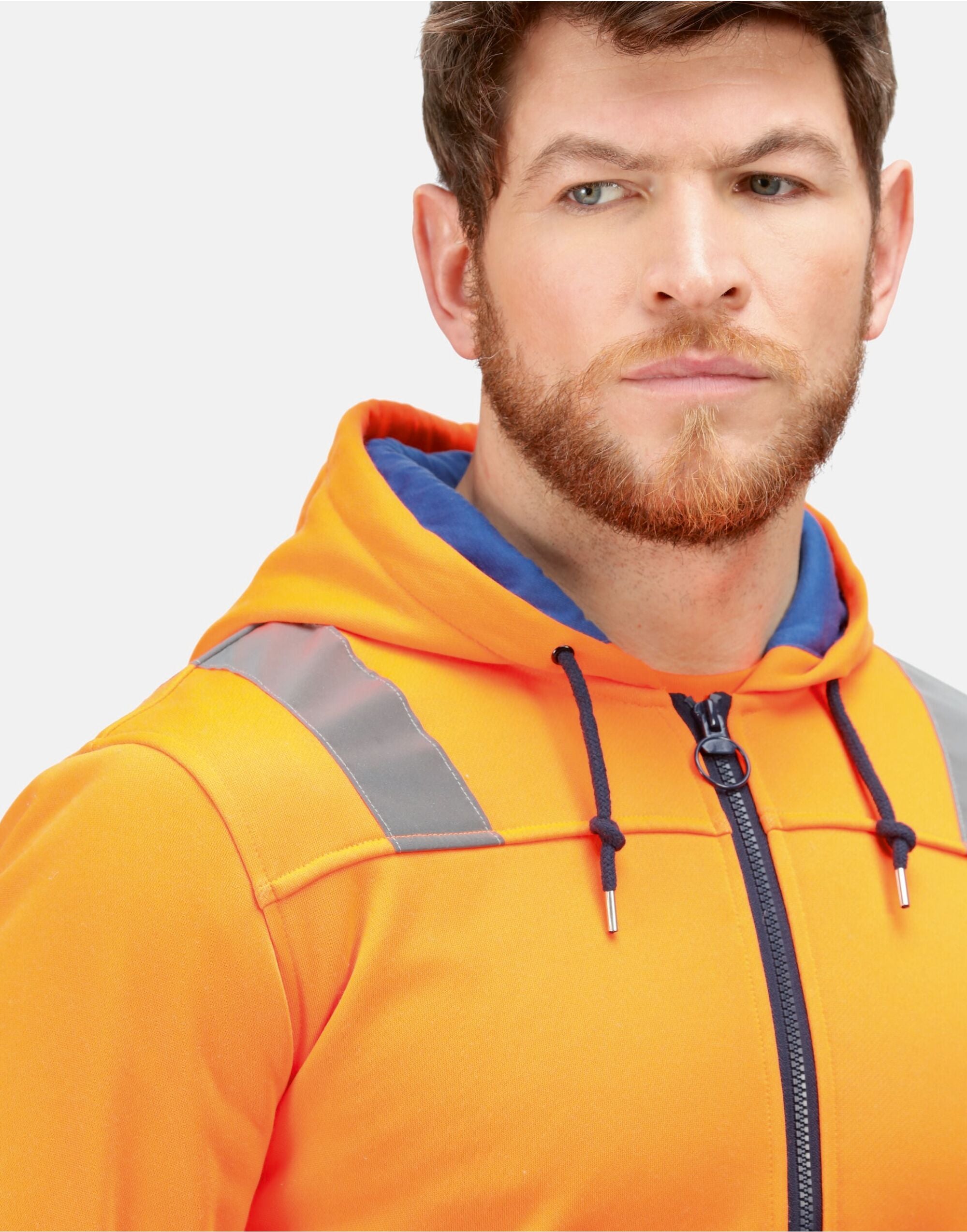 Regatta Pro Hi Vis Full Zip Hoodie