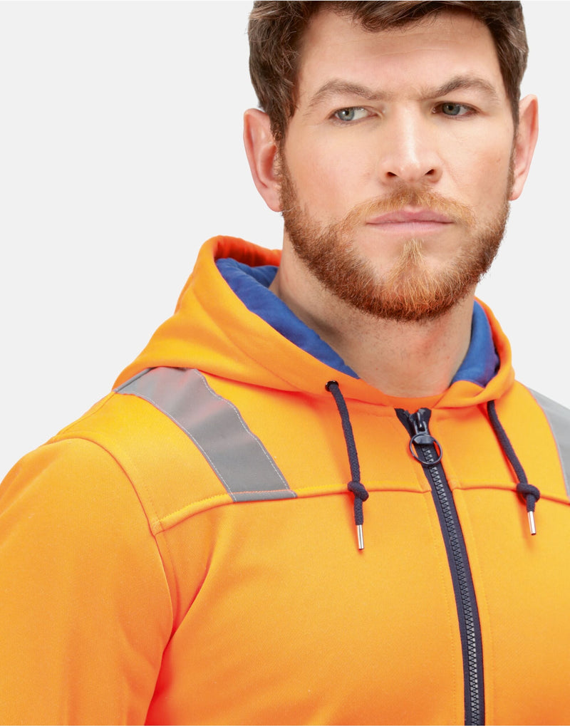 Regatta Pro Hi Vis Full Zip Hoodie