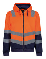 Regatta Pro Hi Vis Full Zip Hoodie - thumbnail 2