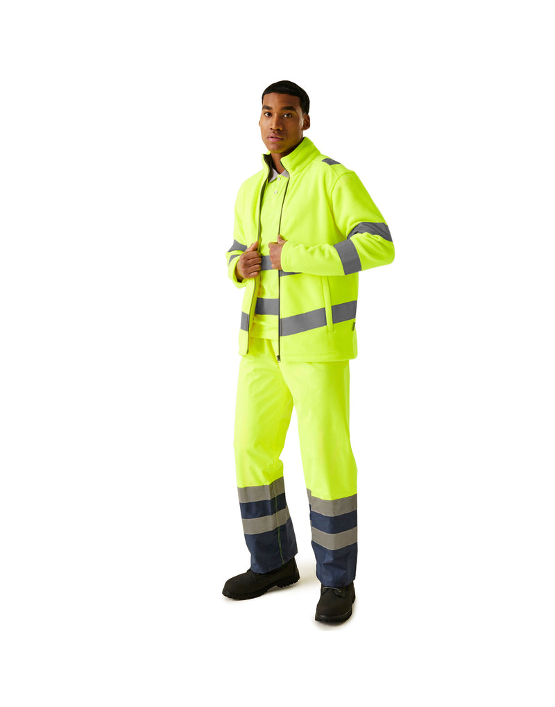 Regatta High Visibility TRF648 Hi-Vis Pro Contract Thor Fleece (Class 3) - Hi-Vis Yellow