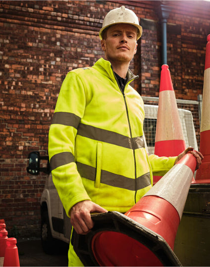 Regatta High Visibility TRF648 Hi-Vis Pro Contract Thor Fleece (Class 3) - Hi Vis Orange