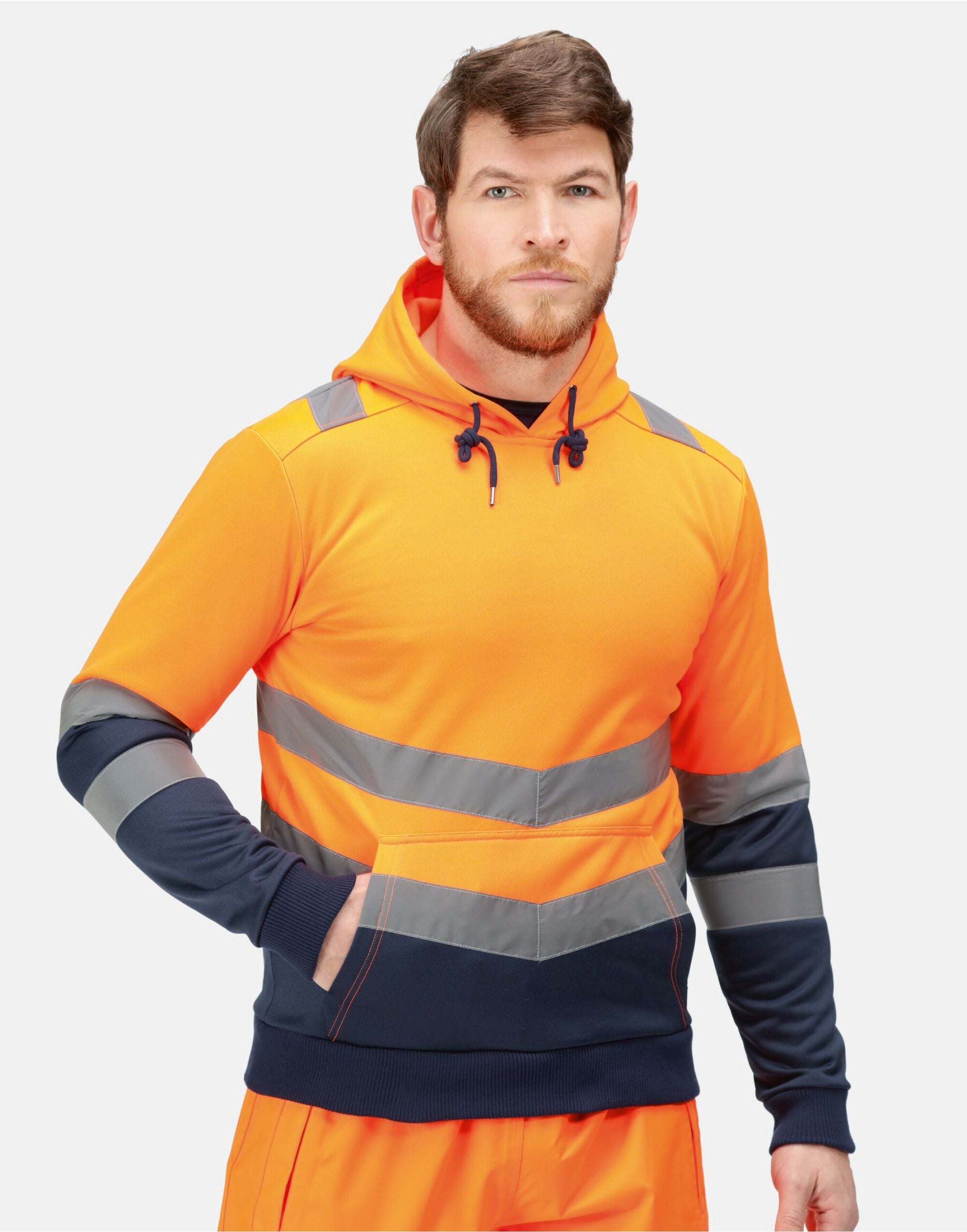 Regatta Pro Hi Vis Overhead Hoody