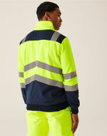 Regatta High Visibility Pro Two Tone 1/4 Zip Sweat Top - thumbnail 7