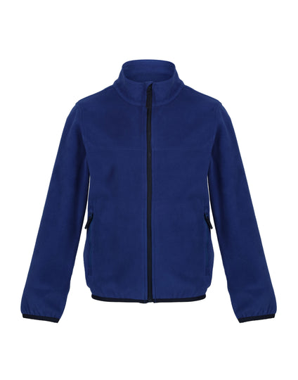 Regatta Junior Full Zip Microfleece - New Royal/Navy