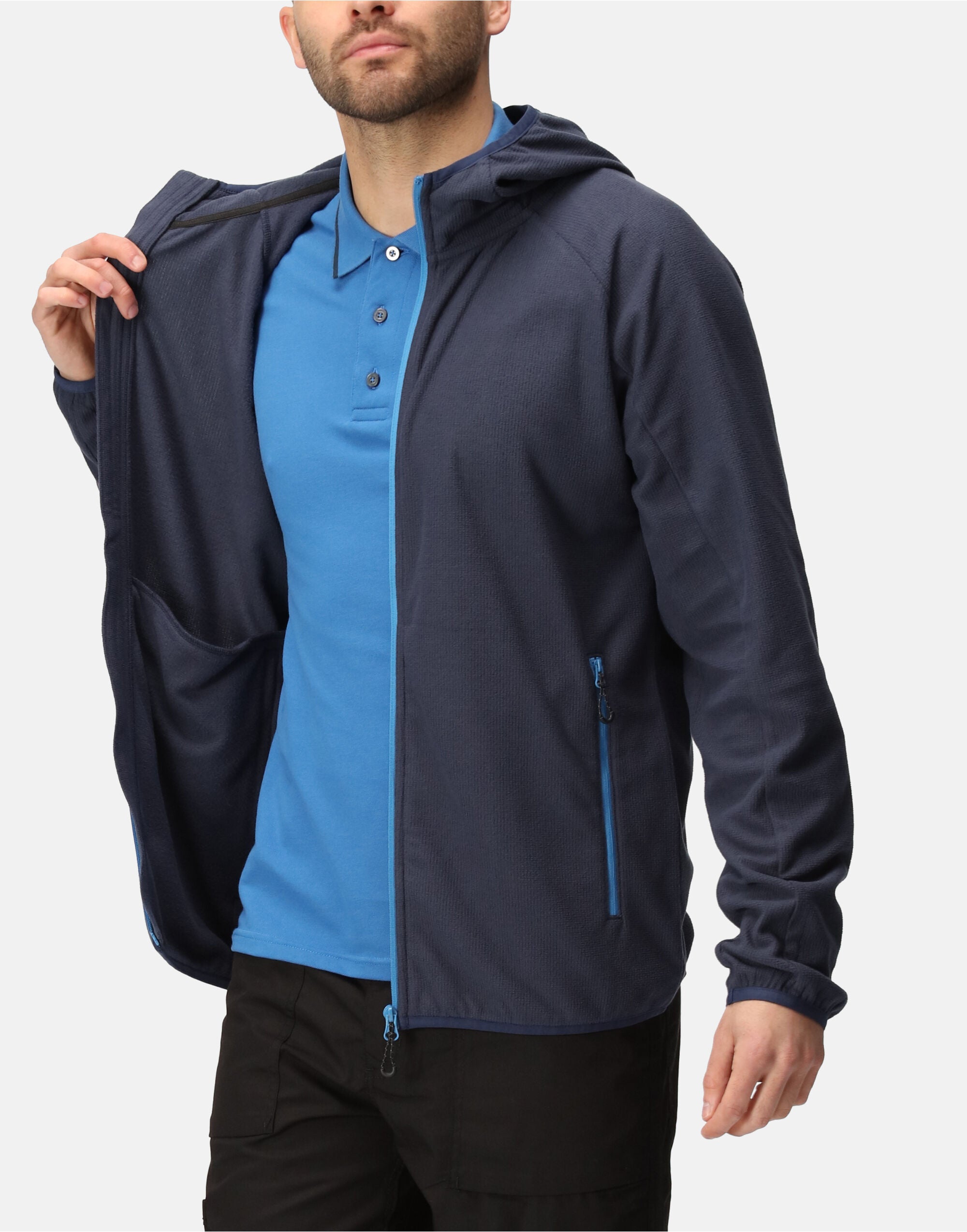 Regatta Mens Navigate Full Zip Fleece