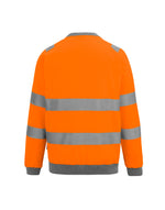 Regatta High Visibility Hi-Vis Pro Contrast Crew Neck Sweatshirt - thumbnail 5