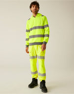 Regatta High Visibility TRF814 Hi-Vis Pro Contract Hoodie - Hi-Vis Yellow